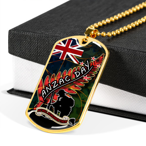 New Zealand Warriors Anzac Day Dog Tag - Anzac Day "We Will Remember Them" Camouflage Curve Patterns Dog Tag New Zealand Warriors Anzac Day Dog Tag - Anzac Day "We Will Remember Them" Camouflage Curve Patterns Dog Tag