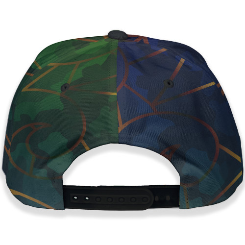 New Zealand Anzac Day Cap - Anzac Day "We Will Remember Them" Camouflage Curve Patterns Cap New Zealand Anzac Day Cap - Anzac Day "We Will Remember Them" Camouflage Curve Patterns Cap