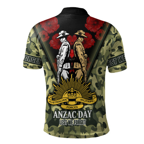 Anzac Day Polo Shirt - Australian Army Camo Patterns2 Anzac Day Polo Shirt - Australian Army Camo Patterns2