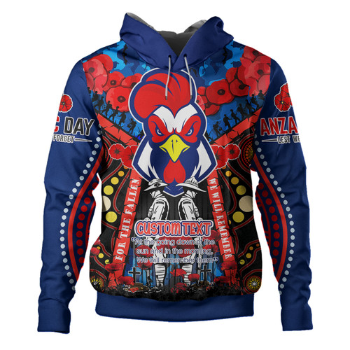 Australia Sydney Anzac Watercolour Custom Hoodie - Remembrance Sydney Anzac Day With Poppy Flower Australia Sydney Anzac Watercolour Custom Hoodie - Remembrance Sydney Anzac Day With Poppy Flower