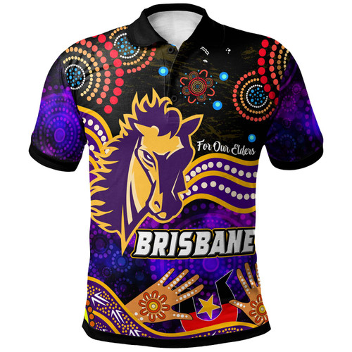 Australia Broncos Naidoc Week Custom Polo Shirt - Australia Naidoc Week and Torres Strait Islander Polo Shirt