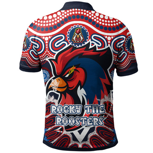Australia East Sydney Custom Polo Shirt - Indigenous Sydney "Easts to Win" Aboriginal Inspired Patterns Polo Shirt Australia East Sydney Custom Polo Shirt - Indigenous Sydney "Easts to Win" Aboriginal Inspired Patterns Polo Shirt
