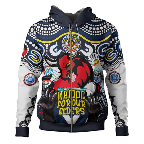 Australia North Queensland Naidoc Hoodie - Custom North Queensland Naidoc Week For Our Elders Aboriginal Inspired Hoodie Australia North Queensland Naidoc Hoodie - Custom North Queensland Naidoc Week For Our Elders Aboriginal Inspired Hoodie