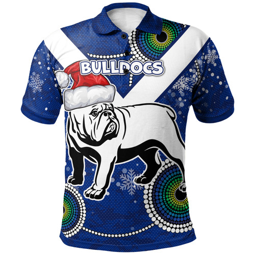 Canterbury-Bankstown Bulldogs Christmas Polo Shirt - Custom Super Canterbury-Bankstown Bulldogs Polo Shirt