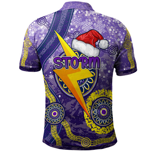 Melbourne Storm Christmas Polo Shirt - Custom Christmas Super Melbourne Storm Polo Shirt Melbourne Storm Christmas Polo Shirt - Custom Christmas Super Melbourne Storm Polo Shirt