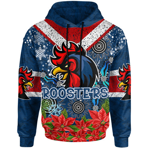Sydney Roosters Christmas Hoodie - Custom Christmas Sydney Roosters Hoodie
