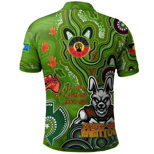 South Sydney Rabbitohs Polo Shirt - Custom Aussie Naidoc Week Rabbitohs Polo Shirt South Sydney Rabbitohs Polo Shirt - Custom Aussie Naidoc Week Rabbitohs Polo Shirt