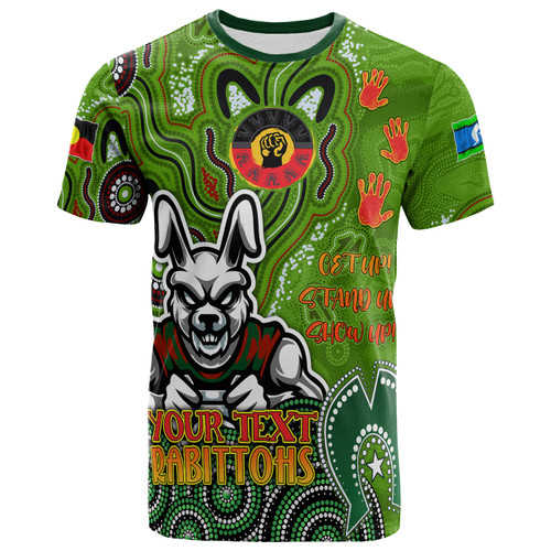 South Sydney Rabbitohs T-shirt - Custom Aussie Naidoc Week South Sydney Rabbitohs T-shirt South Sydney Rabbitohs T-shirt - Custom Aussie Naidoc Week South Sydney Rabbitohs T-shirt