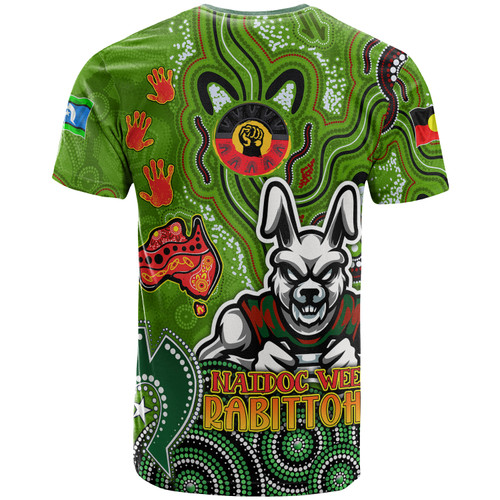 South Sydney Rabbitohs T-shirt - Custom Aussie Naidoc Week South Sydney Rabbitohs T-shirt South Sydney Rabbitohs T-shirt - Custom Aussie Naidoc Week South Sydney Rabbitohs T-shirt