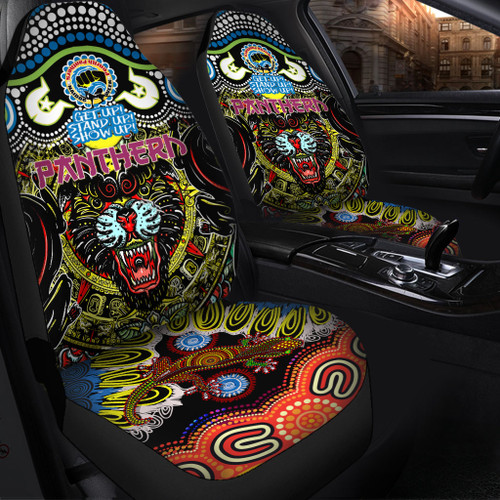 Penrith Naidoc Custom Car Seat Cover - Indigenous Penrith Naidoc Week Celebrations Vintage Style Penrith Naidoc Custom Car Seat Cover - Indigenous Penrith Naidoc Week Celebrations Vintage Style