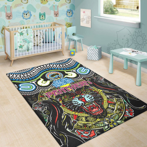 Penrith Naidoc Area Rug - Indigenous Penrith Naidoc Week Celebrations Vintage Style Penrith Naidoc Area Rug - Indigenous Penrith Naidoc Week Celebrations Vintage Style