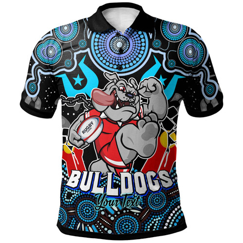 Canterbury-Bankstown Bulldogs Polo Shirt - Custom Naidoc Week Canterbury-Bankstown Bulldogs Torres Strait and Ball Aboriginal Inspired Patterns Canterbury-Bankstown Bulldogs Polo Shirt - Custom Naidoc Week Canterbury-Bankstown Bulldogs Torres Strait and Ball Aboriginal Inspired Patterns