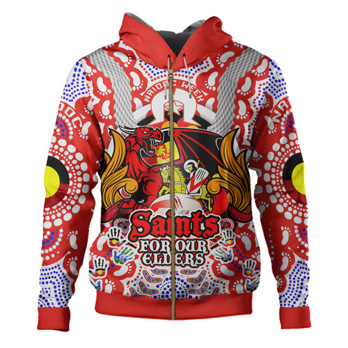 Australia Illawarra and St George Naidoc Hoodie - Custom Saints Naidoc Week For Our Elders Aboriginal Inspired Hoodie Australia Illawarra and St George Naidoc Hoodie - Custom Saints Naidoc Week For Our Elders Aboriginal Inspired Hoodie
