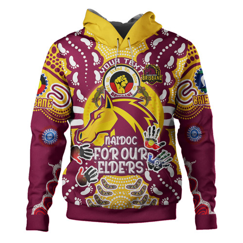 Australia Brisbane Naidoc Week Hoodie - Custom Brisbane Naidoc Week For Our Elders Aboriginal Inspired Hoodie Australia Brisbane Naidoc Week Hoodie - Custom Brisbane Naidoc Week For Our Elders Aboriginal Inspired Hoodie