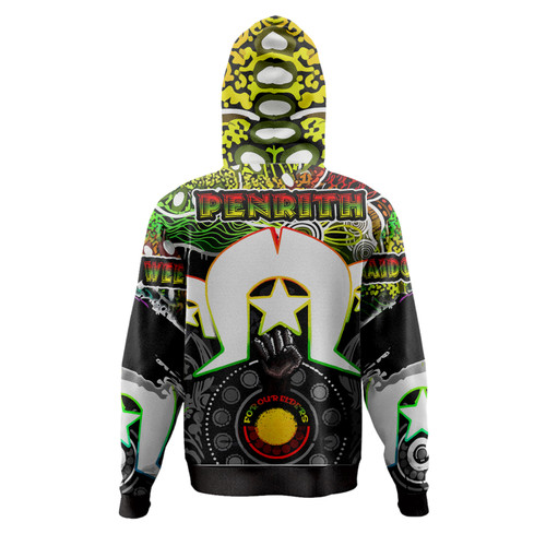 Australia Penrith Naidoc Week Hoodie - Custom Indigenous Penrith For Our Elders Watercolour Style Hoodie Australia Penrith Naidoc Week Hoodie - Custom Indigenous Penrith For Our Elders Watercolour Style Hoodie