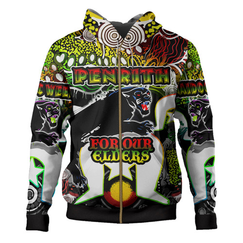 Australia Penrith Naidoc Week Hoodie - Custom Indigenous Penrith For Our Elders Watercolour Style Hoodie Australia Penrith Naidoc Week Hoodie - Custom Indigenous Penrith For Our Elders Watercolour Style Hoodie