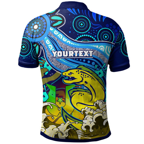 Parramatta Eels Naidoc Week Custom Polo Shirt - Aboriginal Inspired Patterns Polo Shirt Parramatta Eels Naidoc Week Custom Polo Shirt - Aboriginal Inspired Patterns Polo Shirt