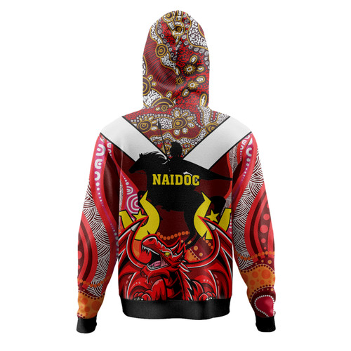 St. George Illawarra Dragons Naidoc Hoodie - Aboriginal Inspired Hoodie St. George Illawarra Dragons Naidoc Hoodie - Aboriginal Inspired Hoodie