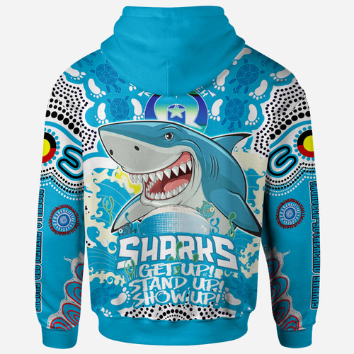 Cronulla Naidoc Week Hoodie - Custom Indigenous Cronulla Naidoc Week Celebrations Hoodie Cronulla Naidoc Week Hoodie - Custom Indigenous Cronulla Naidoc Week Celebrations Hoodie