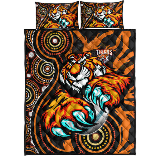 South West Sydney Custom Indigenous Quilt Bed Set - This is My Jungle Style South West Sydney Custom Indigenous Quilt Bed Set - This is My Jungle Style
