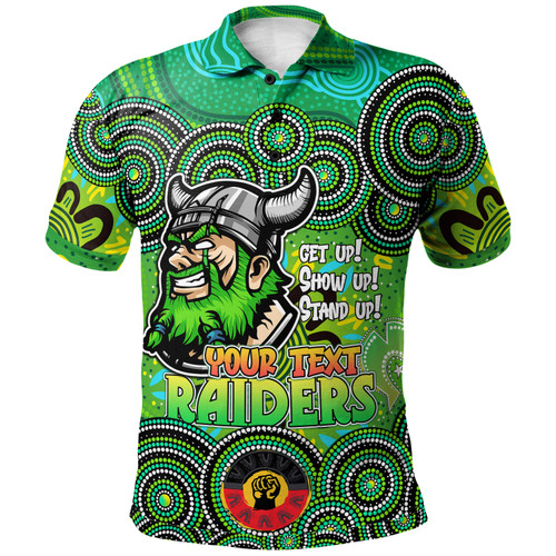 Canberra Raiders Polo Shirt - Custom Naidoc Week Super Canberra Raiders Polo Shirt Canberra Raiders Polo Shirt - Custom Naidoc Week Super Canberra Raiders Polo Shirt