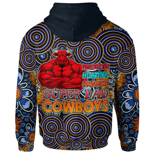 North Queensland Cowboys Hoodie - Custom Father's Day North Queensland Cowboys Aussie Super Dad Hoodie North Queensland Cowboys Hoodie - Custom Father's Day North Queensland Cowboys Aussie Super Dad Hoodie