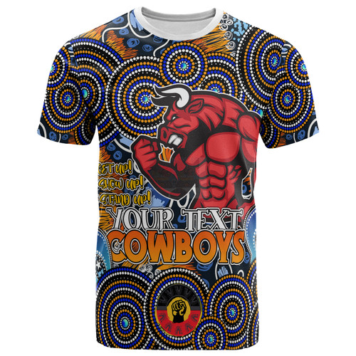North Queensland Cowboys T-shirt - Custom Naidoc Week Aussie Super North Queensland Cowboys T-shirt North Queensland Cowboys T-shirt - Custom Naidoc Week Aussie Super North Queensland Cowboys T-shirt