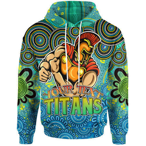 Gold Coast Titans Hoodie - Custom Father's Day Titans Super Dad Hoodie