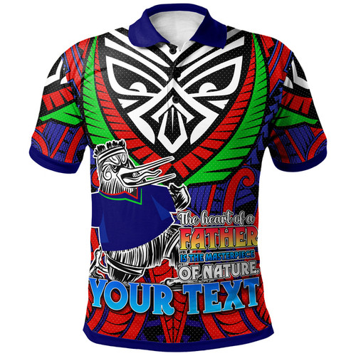 New Zealand Warriors Polo Shirt - Custom Father's Day New Zealand Warriors Super Maori Dad Polo Shirt New Zealand Warriors Polo Shirt - Custom Father's Day New Zealand Warriors Super Maori Dad Polo Shirt