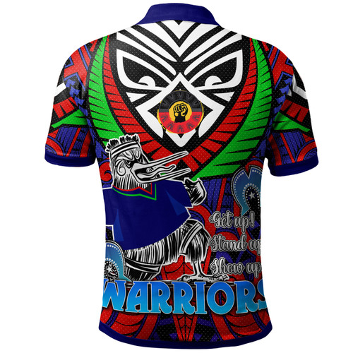 New Zealand Warriors Polo Shirt - Custom Naidoc Week New Zealand Warriors Polo Shirt New Zealand Warriors Polo Shirt - Custom Naidoc Week New Zealand Warriors Polo Shirt