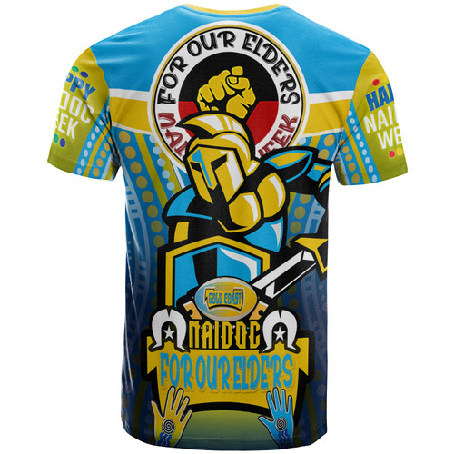 Australia Gold Coast Naidoc T-shirt - Custom Gold Coast Naidoc Week For Our Elders Aboriginal Inspired T-shirt Australia Gold Coast Naidoc T-shirt - Custom Gold Coast Naidoc Week For Our Elders Aboriginal Inspired T-shirt