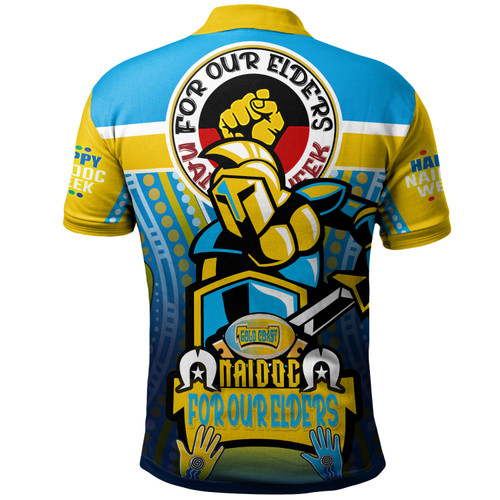 Australia Gold Coast Naidoc Polo Shirt - Custom Gold Coast Naidoc Week For Our Elders Aboriginal Inspired Polo Shirt Australia Gold Coast Naidoc Polo Shirt - Custom Gold Coast Naidoc Week For Our Elders Aboriginal Inspired Polo Shirt