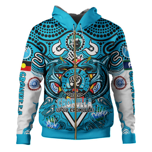 Australia Cronulla Naidoc Hoodie - Custom Up Up Cronulla Naidoc Week  For Our Elders Tribal Aboriginal Inspired Hoodie Australia Cronulla Naidoc Hoodie - Custom Up Up Cronulla Naidoc Week  For Our Elders Tribal Aboriginal Inspired Hoodie