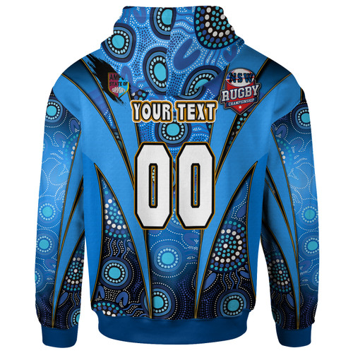 Cockroaches  Hoodie - Custom Cockroaches Mascot With Aboriginal Inspired Art  Hoodie