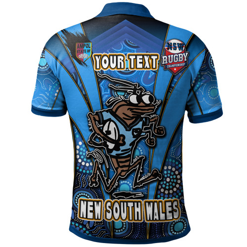 Cockroaches  Polo Shirt - Custom Cockroaches Mascot With Aboriginal Inspired Art  Polo Shirt Cockroaches  Polo Shirt - Custom Cockroaches Mascot With Aboriginal Inspired Art  Polo Shirt