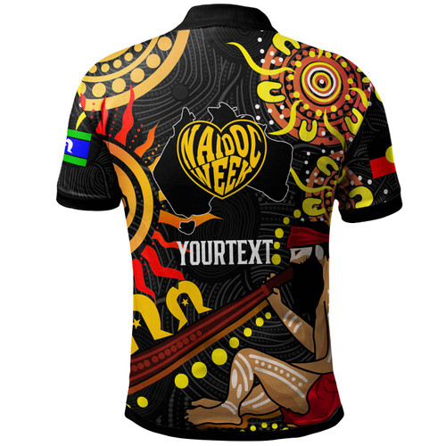 Australia Naidoc Week Polo Shirt - Custom Naidoc Week Aboriginal Inspired Culture in My Heart "Get up! Stand up! Show up!" Polo Shirt Australia Naidoc Week Polo Shirt - Custom Naidoc Week Aboriginal Inspired Culture in My Heart "Get up! Stand up! Show up!" Polo Shirt