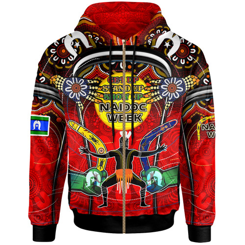 Australia Naidoc Week Hoodie - Custom Celebrate Naidoc Week Aboriginal Inspired Culture "Get up, Stand up, Show up," Hoodie Australia Naidoc Week Hoodie - Custom Celebrate Naidoc Week Aboriginal Inspired Culture "Get up, Stand up, Show up," Hoodie