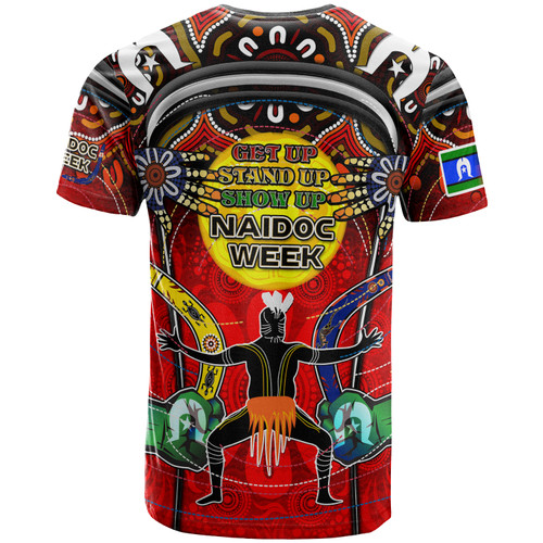 Australia Naidoc Week T-Shirt - Custom Celebrate Naidoc Week Aboriginal Inspired Culture "Get up, Stand up, Show up" T-Shirt Australia Naidoc Week T-Shirt - Custom Celebrate Naidoc Week Aboriginal Inspired Culture "Get up, Stand up, Show up" T-Shirt