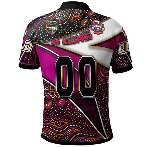 Cane Toads Polo Shirt - Custom Cane Toads With Aboriginal Inspired Patterns Polo Shirt Cane Toads Polo Shirt - Custom Cane Toads With Aboriginal Inspired Patterns Polo Shirt