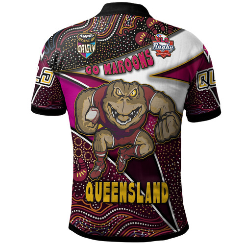 Cane Toads Polo Shirt - Custom Cane Toads With Aboriginal Inspired Patterns Polo Shirt Cane Toads Polo Shirt - Custom Cane Toads With Aboriginal Inspired Patterns Polo Shirt