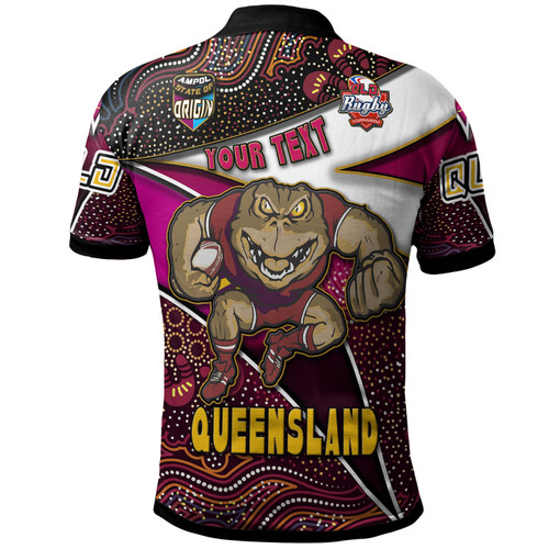 Cane Toads Polo Shirt - Custom Cane Toads With Aboriginal Inspired Patterns Polo Shirt Cane Toads Polo Shirt - Custom Cane Toads With Aboriginal Inspired Patterns Polo Shirt