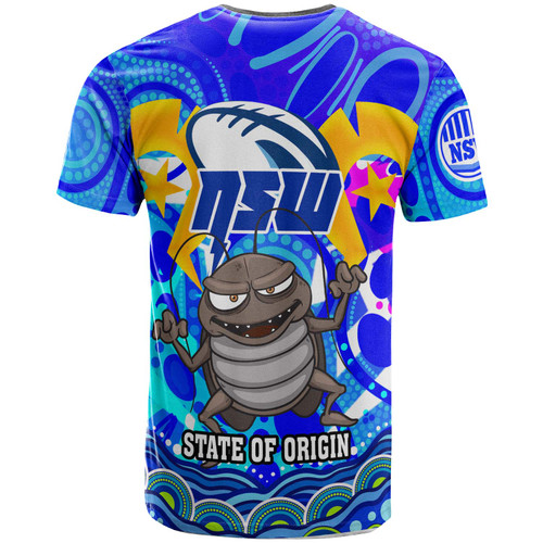 Cockroaches  Team T-shirt - Custom Naidoc Week and Torres Strait Aboriginal Inspired Flag  T-shirt