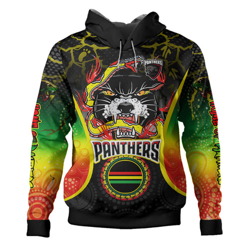 Penrith Panthers Custom Gradient Hoodie - Angry Penrith Penny Power Personalised Name And Number Hoodie