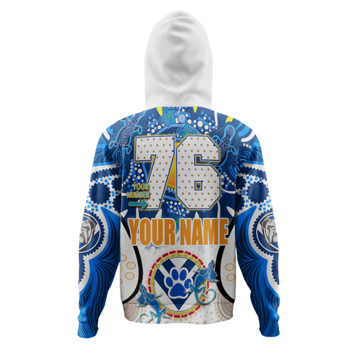 Australia City of Canterbury Bankstown Custom Hoodie - Go Mighty Berries Personalized Name And Number Indigenous Hoodie