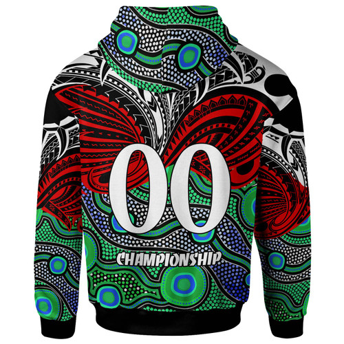 New Zealand Warriors Hoodie - Custom Maori Mask New Zealand Warriors with Polynesian Pattern Player And Number Hoodie New Zealand Warriors Hoodie - Custom Maori Mask New Zealand Warriors with Polynesian Pattern Player And Number Hoodie