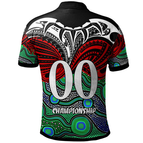 New Zealand Warriors Polo Shirt - Custom Maori Mask New Zealand Warriors with Polynesian Pattern Player And Number Polo Shirt New Zealand Warriors Polo Shirt - Custom Maori Mask New Zealand Warriors with Polynesian Pattern Player And Number Polo Shirt