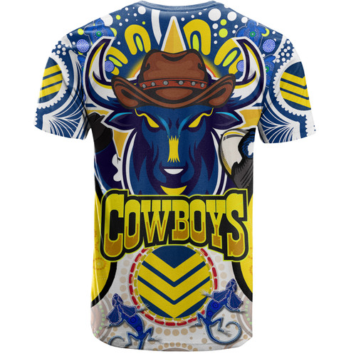 Australia North Queensland Custom Indigenous T-Shirt - North Queensland Cows With Aboriginal Culture T-Shirt Australia North Queensland Custom Indigenous T-Shirt - North Queensland Cows With Aboriginal Culture T-Shirt