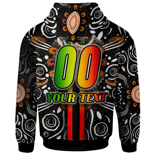 Penrith Panthers Hoodie - Custom Penrith Panthers Ball Aboriginal Inspired Indigenous Sport Style Hoodie Penrith Panthers Hoodie - Custom Penrith Panthers Ball Aboriginal Inspired Indigenous Sport Style Hoodie