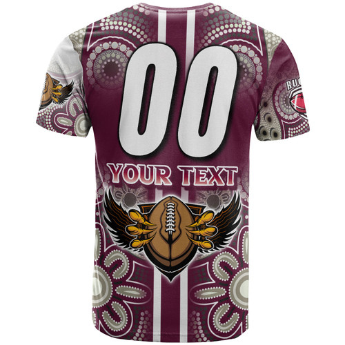 Australia Sea Eagles T-shirt - Custom Australia Sea Eagles Ball Aboriginal Inspired Indigenous Sport Style T-shirt Australia Sea Eagles T-shirt - Custom Australia Sea Eagles Ball Aboriginal Inspired Indigenous Sport Style T-shirt