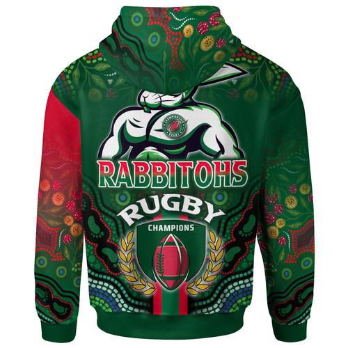 South Sydney Rabbitohs Hoodie - South Sydney Rabbitohs Ball Aboriginal Inspired Indigenous Sport Style Hoodie South Sydney Rabbitohs Hoodie - South Sydney Rabbitohs Ball Aboriginal Inspired Indigenous Sport Style Hoodie